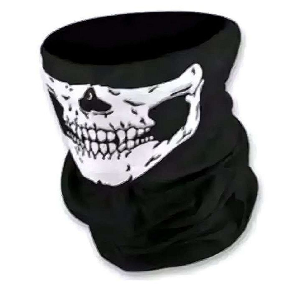 Masker Buff Motif Tengkorak