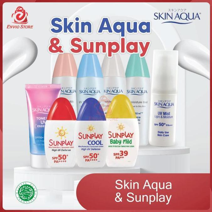 Habirina991 - ENVIO - Skin Aqua Tone Up UV Essence, UV Mild Milk, UV Mist, Moisture Milk, Moist Gel,