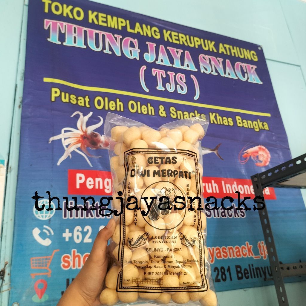 Getas Dwi Merpati Getas 2 Merpati Ikan Tenggiri Getas Super Belinyu Bangka