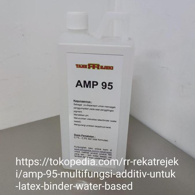 Terbaik AMP 95 - Multifungsi Additiv untuk Latex/Binder Water based Terimakasih