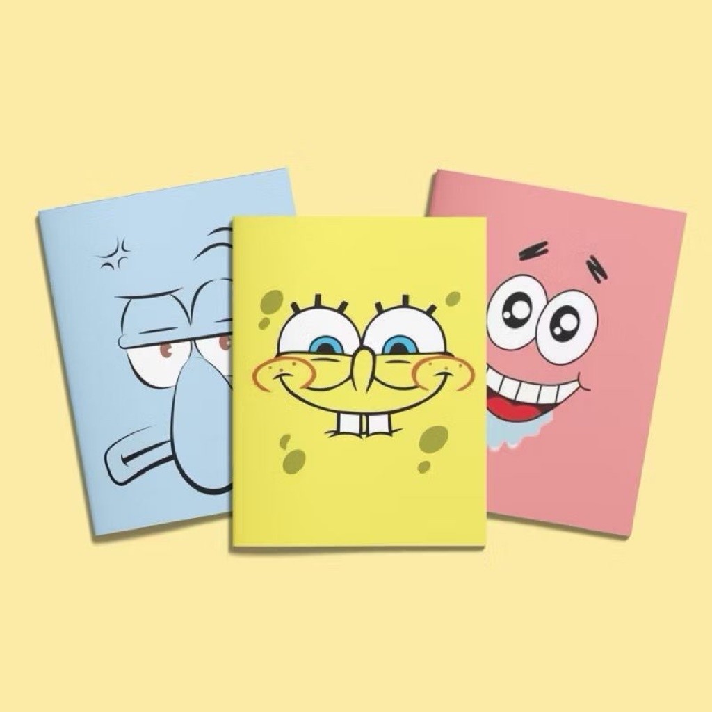 BUKU TULIS SPONGEBOB | BUKU TULIS MURAH LUCU