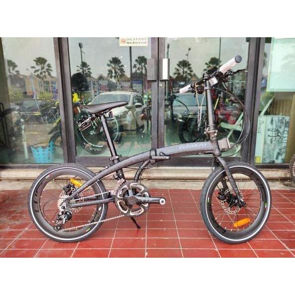 ELEMENT ECOSMO Z10 BLACK CORAL EDITION SENSAH LUCE FOLDING BIKE