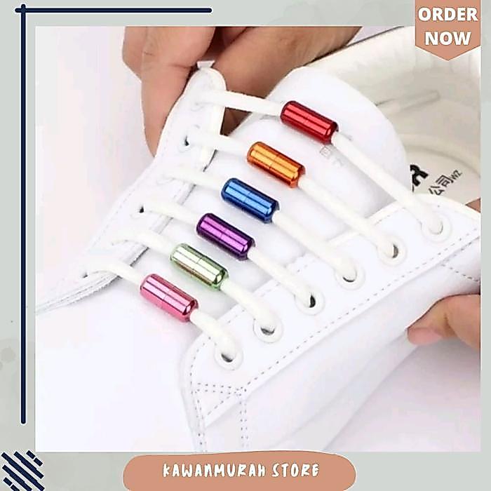 Stopper Tali Sepatu Elastis / Buckle Capsule Lock / Stopper Capsul Tali Sepatu