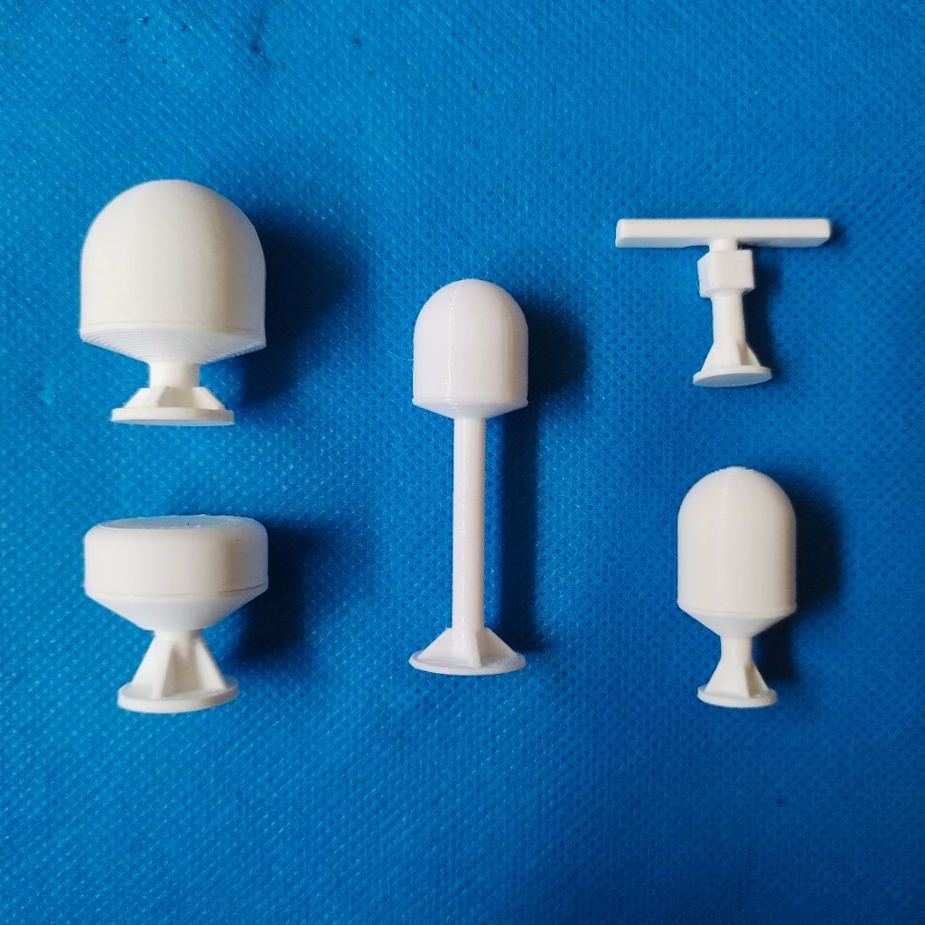 Miniatur Radar Antena Kapal Rc Boat