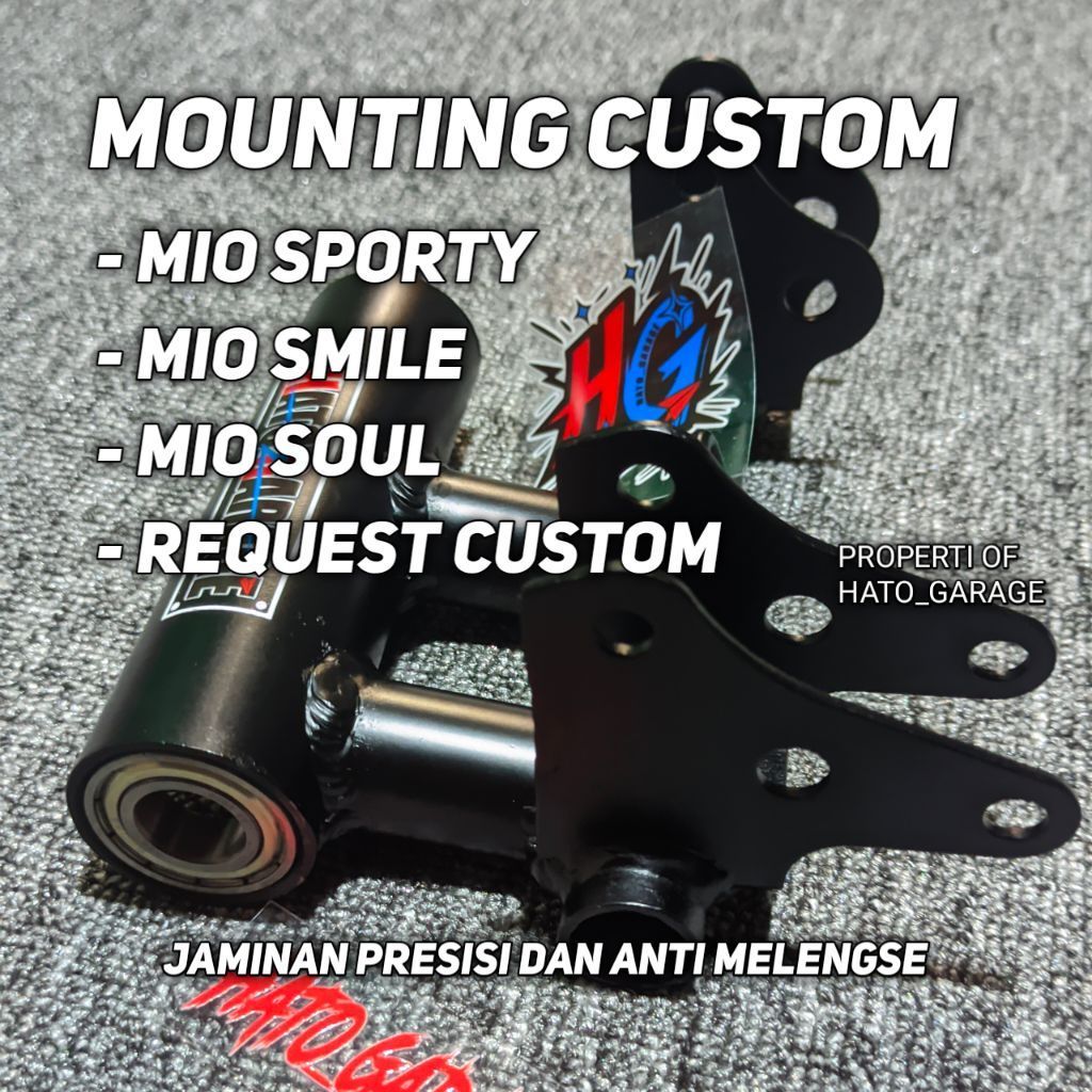Long Mounting Mio Sporty - Mio Smile - Mio Soul - Mounting Panjang Mio
