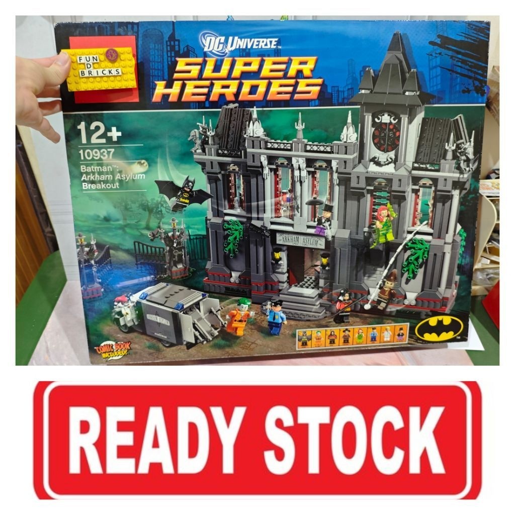 Bricks 10937 Batman Arkham Asylum Breakout