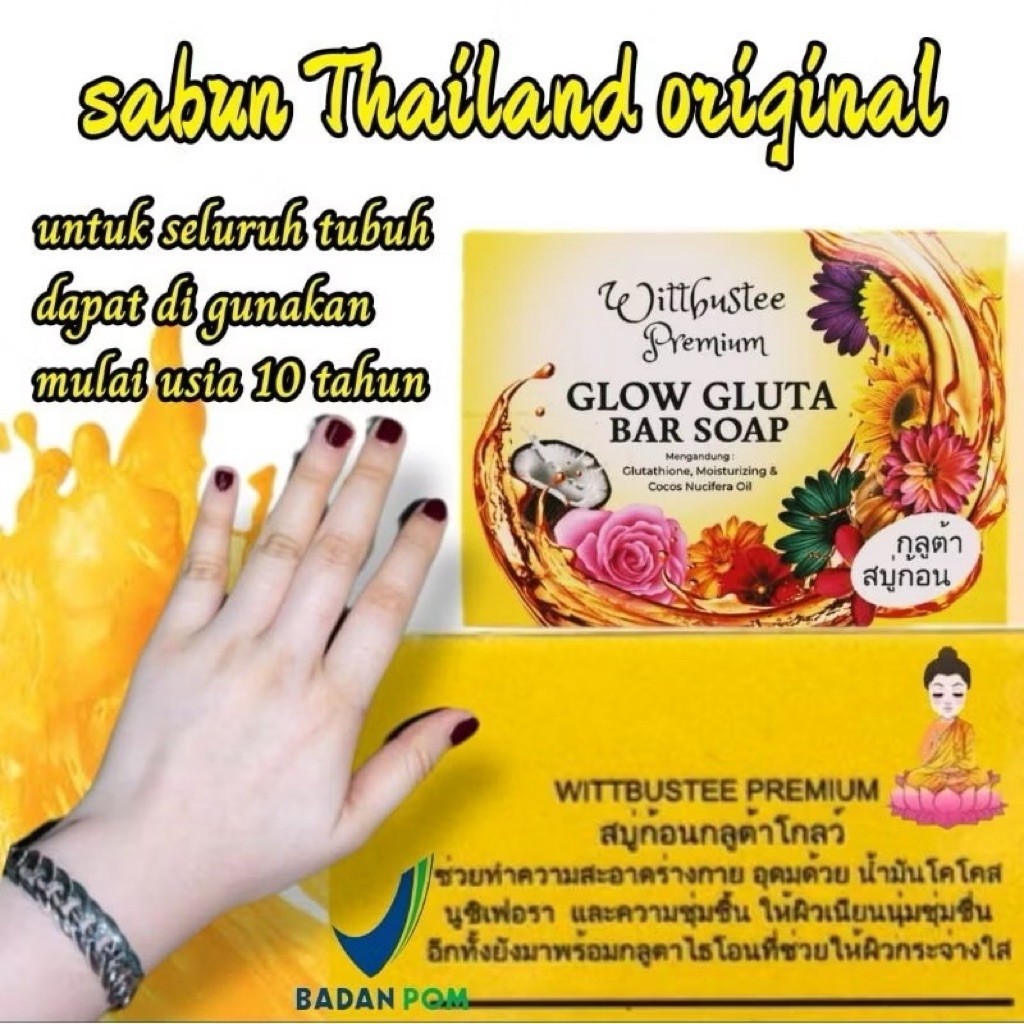 Gluta Thailand Soap BPOM Whitening Collagen