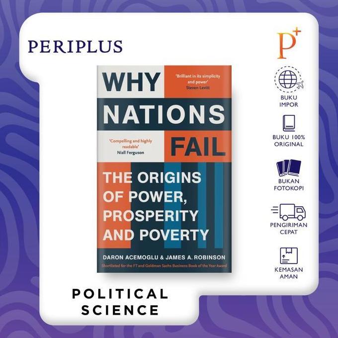 Ucupgrosirtoko - Why Nations Fail By Daron Acemoglu - 9781846684302