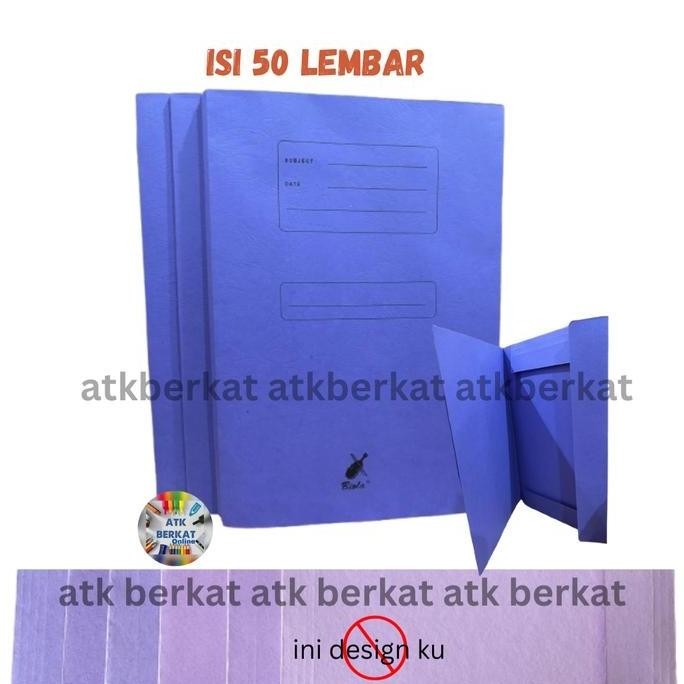 Map kertas Biola 5002 - Ungu
