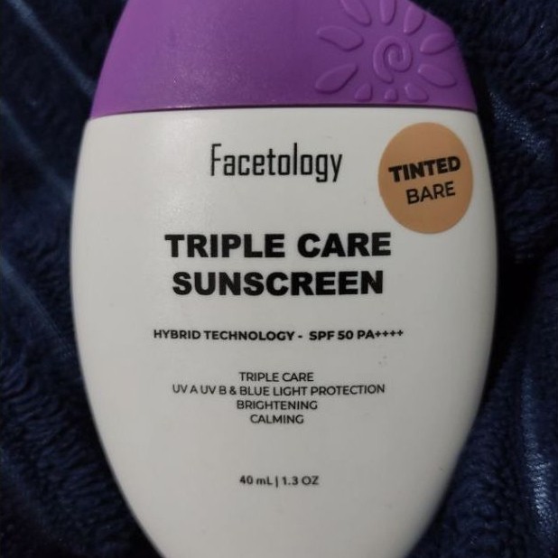 Facetology Sunscreen Preloved