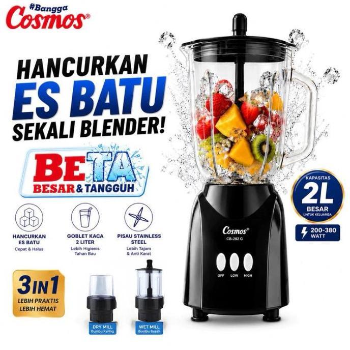Cosmos CB-282 G - Blender 2 L Beta series ( kaca )
