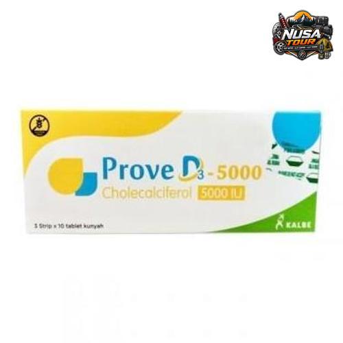 Prove D3-5000 IU 10 Tablet Kunyah