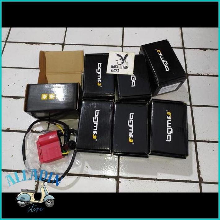 KOIL CDI BGM VESPA EXCEL EXCLUSIVE SPARTAN ORIGINAL BGM BARU CAKEP DISKON