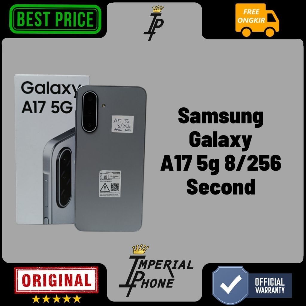 samsung galaxy a17 5g 8/256 second