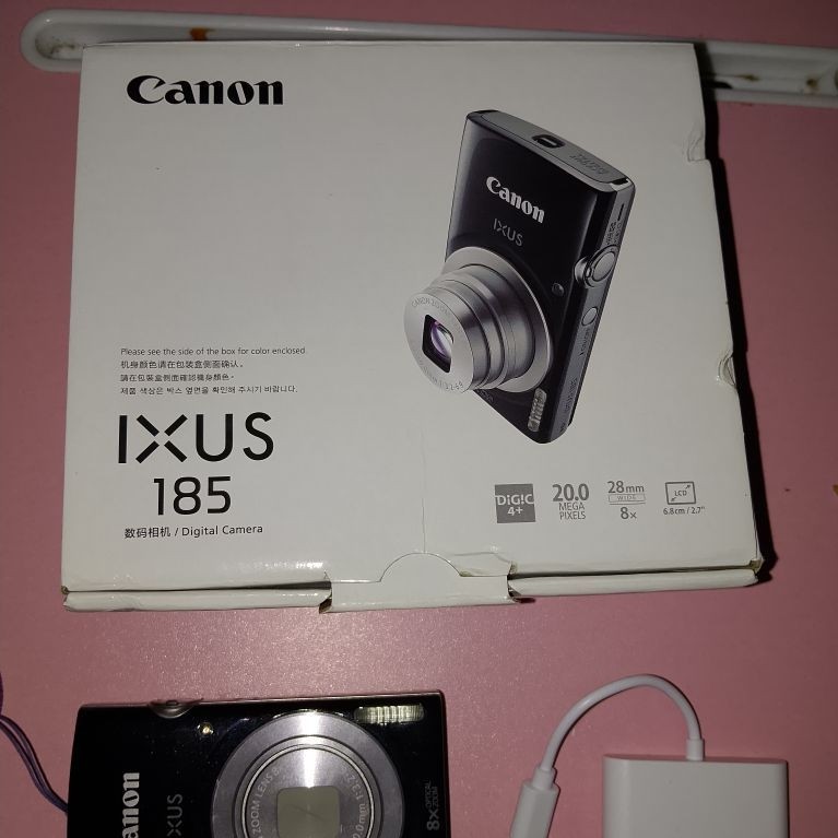 Kamera Pocket Canon Ixus 185 Bekas Fullset