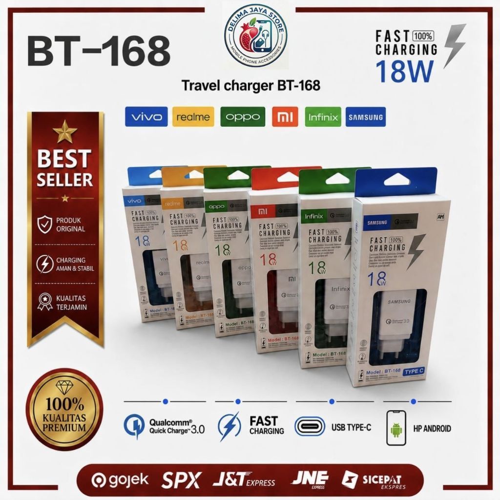 Travel charger BT-168 Type-C