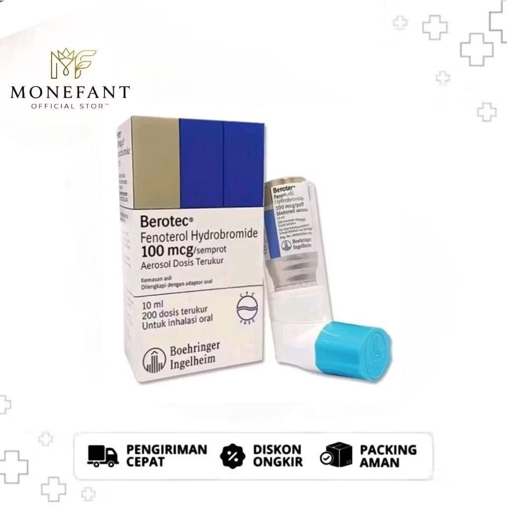 kesehatan— berotec 200 doses original