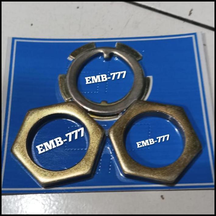 TERBARU MUR SPINDLE SPINDEL AS RODA DEPAN KIT HARDTOP 1F 2F SET 4PC 