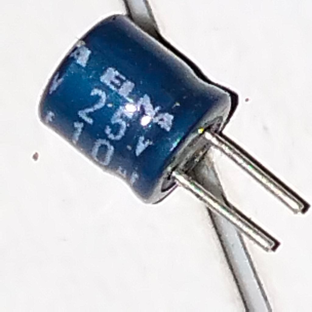 Kapasitor Elektrolit / Elco Elna 10uF 25V