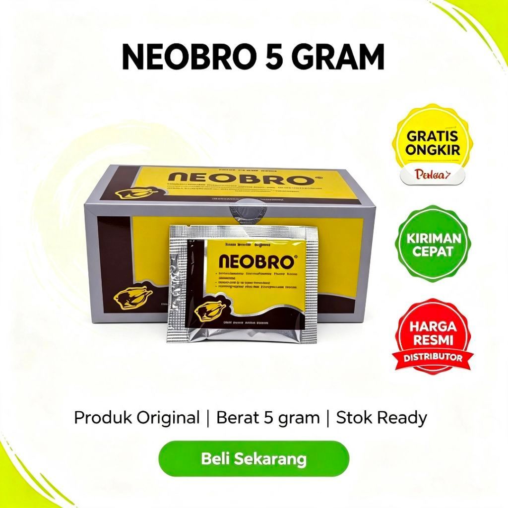 NEOBRO VITAMIN PENGGEMUK AYAM - NEOBRO AYAM MEDION