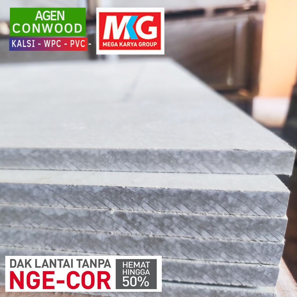 GRC FLOOR 15 MM | GRC BOARD 120 x 240 | DAK  LANTAI  TANPA COR