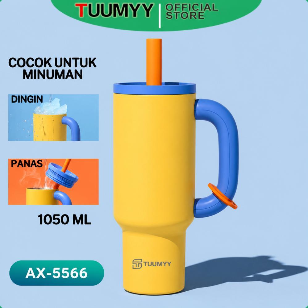 [Cod] Tumblr Stainless 1200ml Sus 304 / Tumblr Warna Tumblr Lucu TM-5566