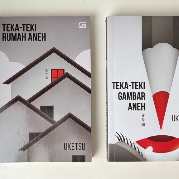 (Preloved like new) Bundle Teka-Teki Rumah Aneh & Teka-Teki Gambar Aneh