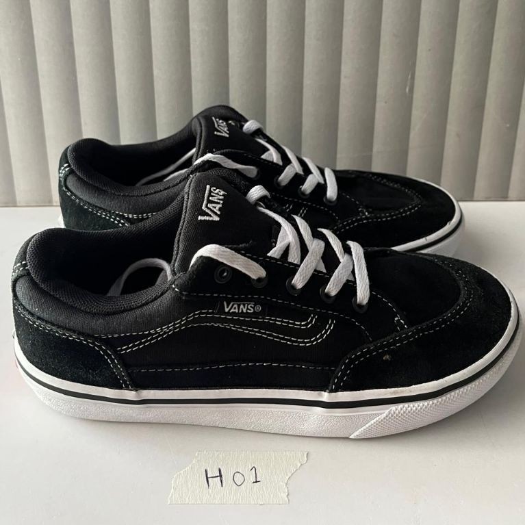 Sepatu Anak Vans Bearcat Black Size 35/22cm