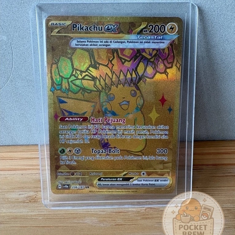 Kartu Pokemon Ultra Rare - Pikachu UR Charizard UR Original