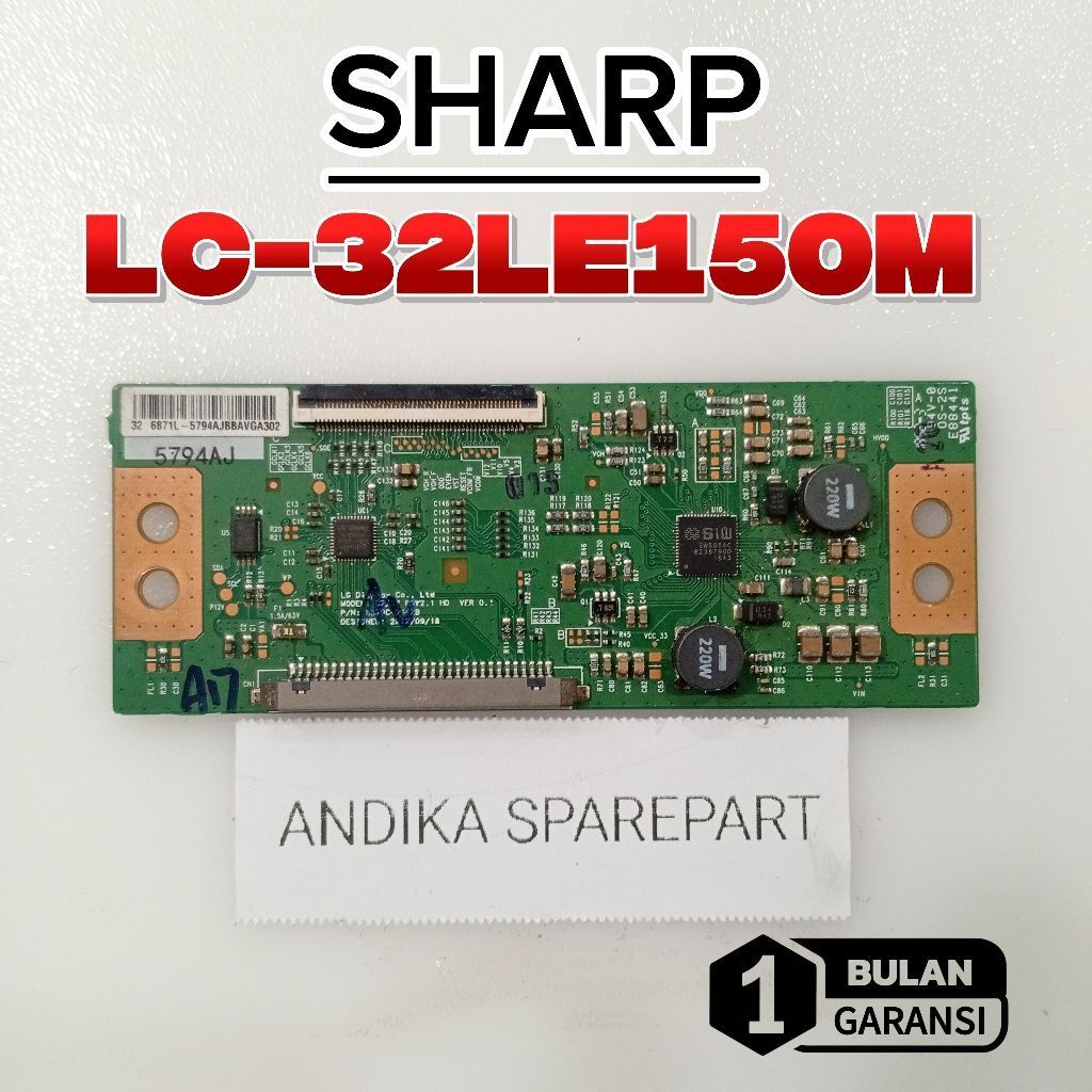 TCON TV SHARP LC-32LE150M - TIKON - TCON