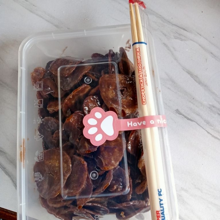 Keripik Pisang Lumer Coklat Melimpahh / Keripik Pisang Coklat Lumer