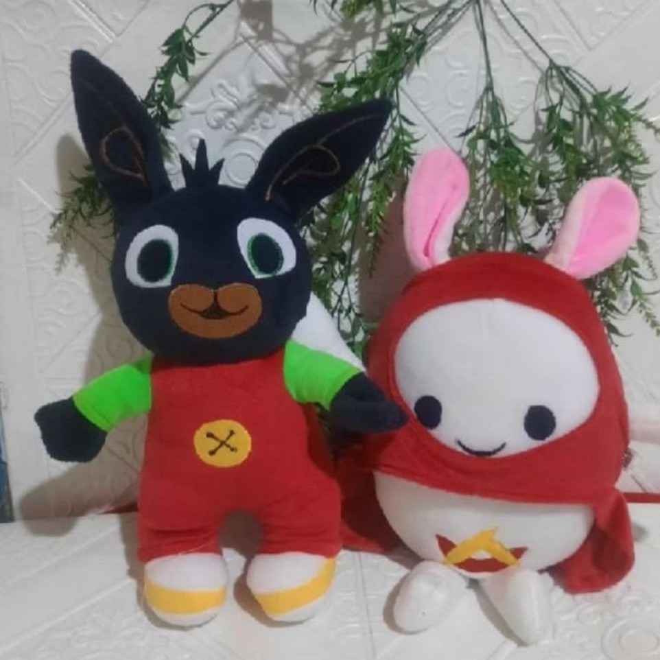 Boneka Bing bany dan friend UK 35cm boneka karakter kelinci semut hitam mainan anak murah