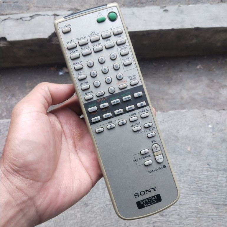 REMOT SONY SYSTEM AUDIO RM-SV55