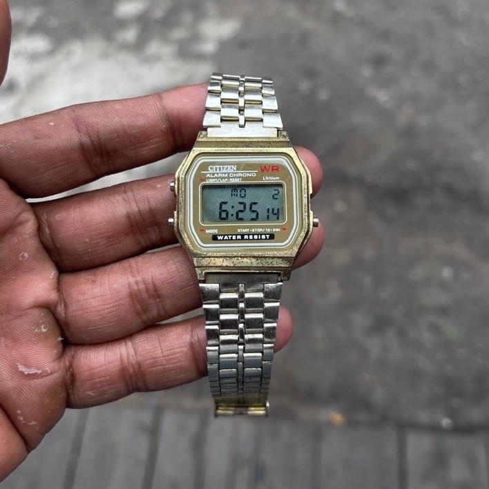 Jam Tangan Vintage Citizen Automatic 8200A 21 Jewels Original