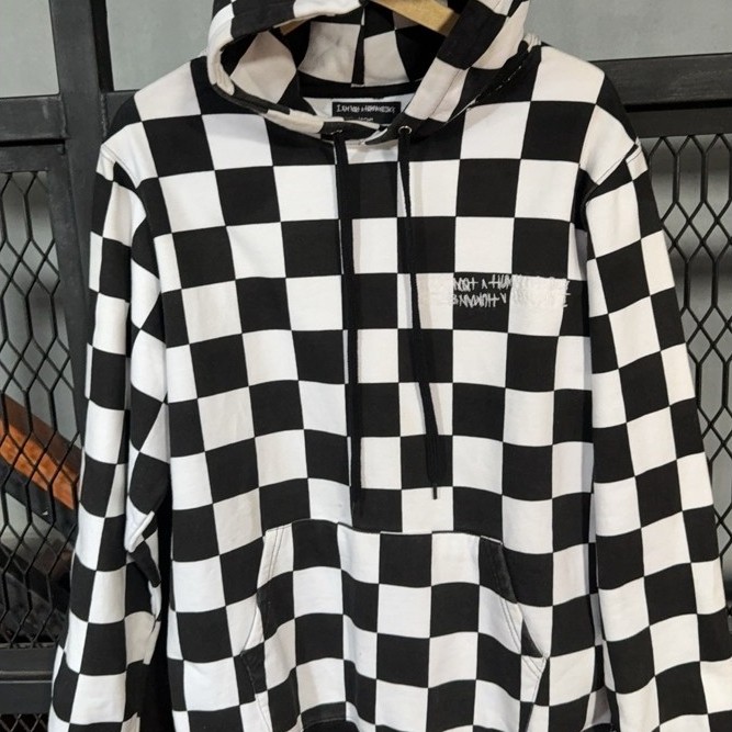 Hoodie IM NOT HUMAN BEING REFLEKTIVE (PL)