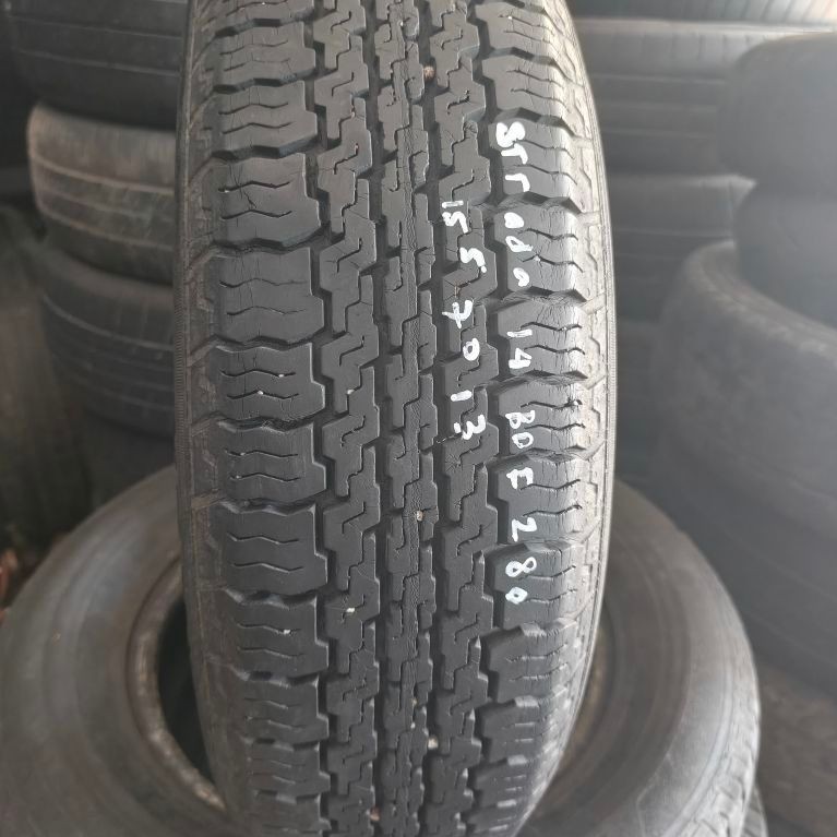 Ban bekas ory copotan Strada 155/70 R13 79 T belum ada tambalan tahun pembuatan 2014 BDF