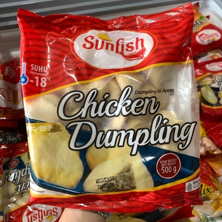 Sunfish dumpling ayam