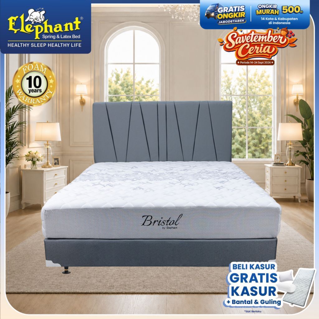 Kasur / Springbed Orthopedic Bristol Elephant 120, 160, 180, 200x200