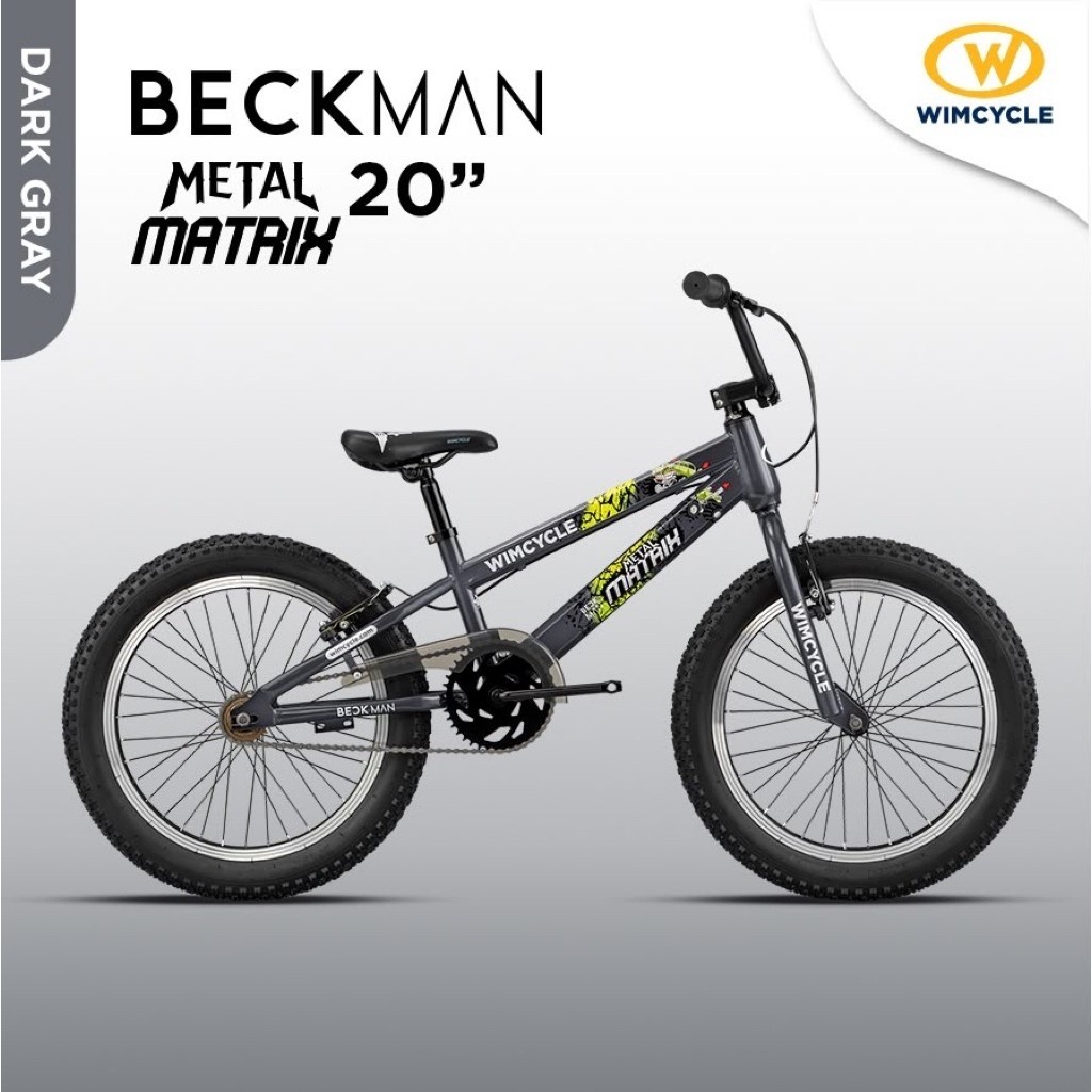 NEW ARRIVAL-Sepeda BMX Anak Wimcycle 20 inch Metal Matrix