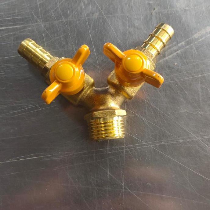 CABANG 2/REGULATOR SPLITER DRAT 1/2 INCH