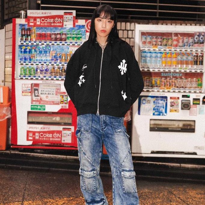 HSCO Oversized Boxy Hoodie Stern