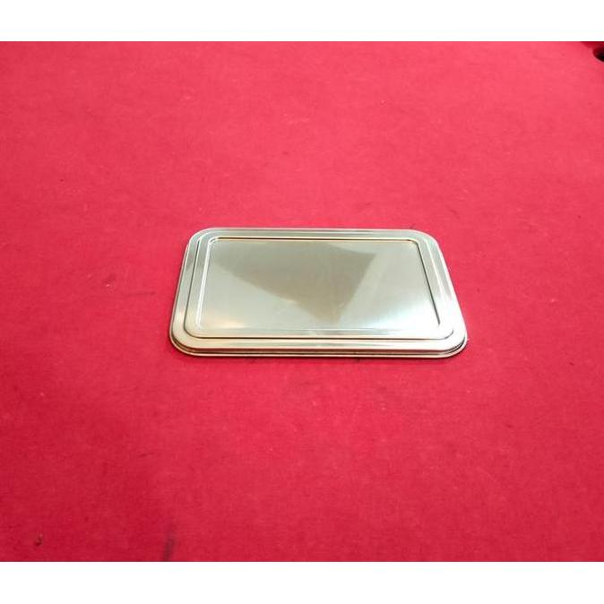 TUTUP PIRING MAKAN STAINLESS 24 X 17CM