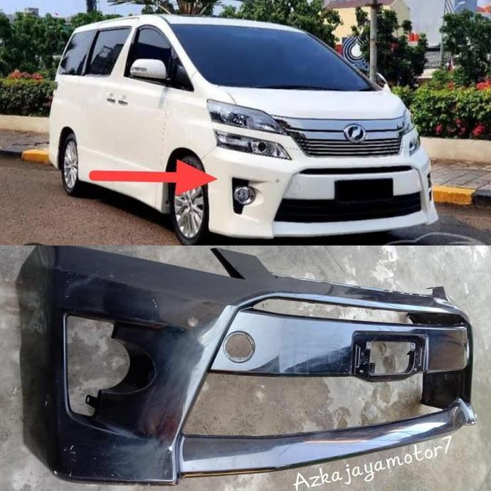 Bumper depan vellfire 2013 2014 2015