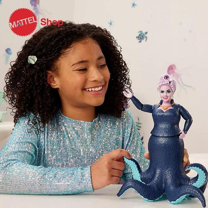 Disney The Little Mermaid Ursula Fashion Doll - Mainan Boneka Anak Perempuan (TERBAIK) (TERBARU) (TE