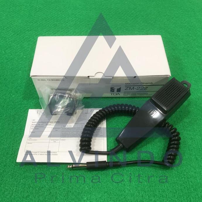 Musica- Toa Zm-222 (Emergency Mic / Mic Paging / Zm 222)