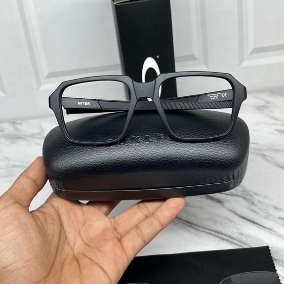 OAKLEY Oakley Miter OX8154 Original - Kotak Barrel Vintage Sport Pria Bisa Minus Kacamata  frame Len