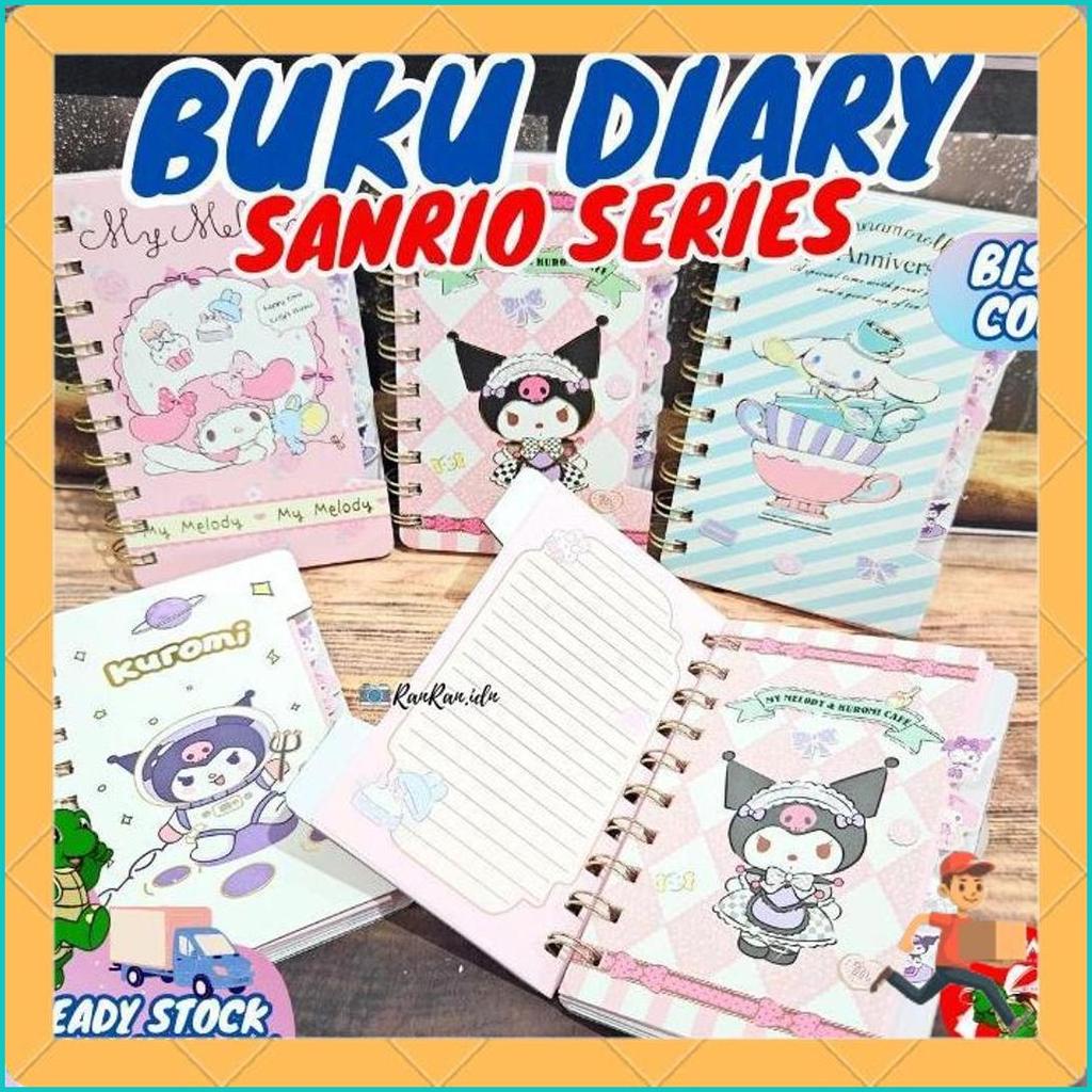 Buku Diary Sanrio/ Buku Notes Sanrio/Buku Kecil Sanrio/ Buku Motif Sanrio 6.6