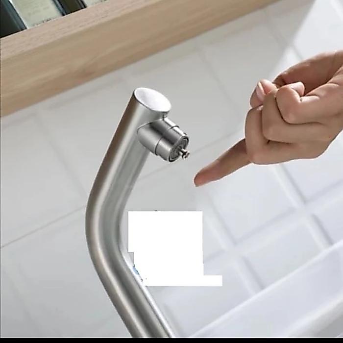 Glammartt- Kran Wastafel Tekan Touch Stainless Keran Pencet Kran Tekan