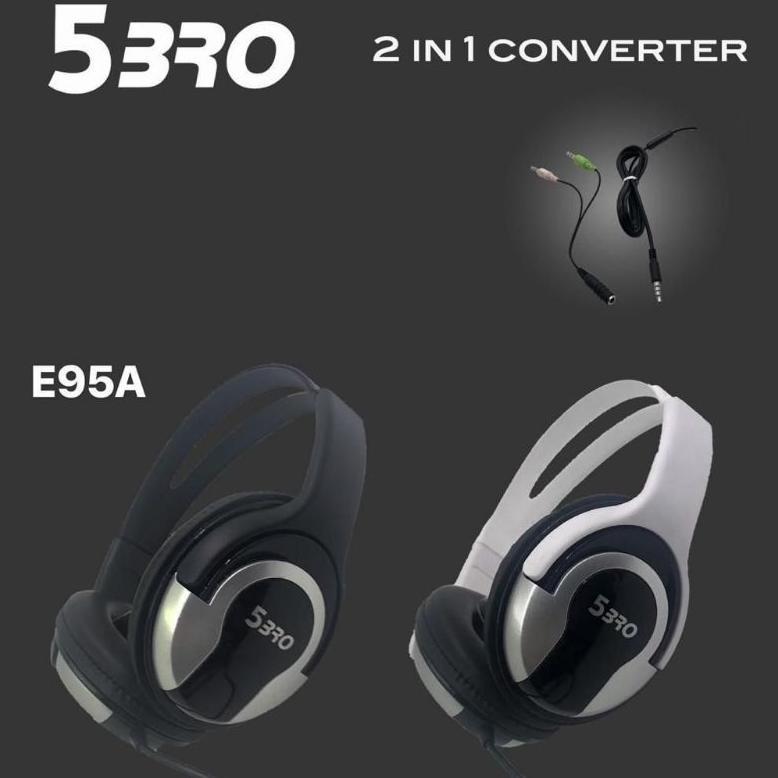 COD HEADPHONE HEADSET STEREO SOUND TECHNOLOGY 5BRO / HK +MIC HARGA PROMO