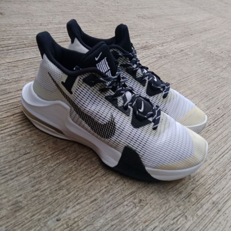 nike airmax imfact 3 ' white black ' size 42,5 insole 27cm